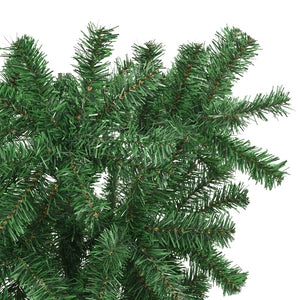 vidaXL Artificial Christmas Tree with Stand Upside Down Green 150 cm