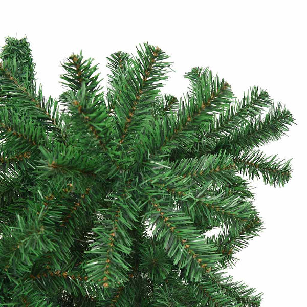 vidaXL Artificial Christmas Tree with Stand Upside Down Green 240 cm