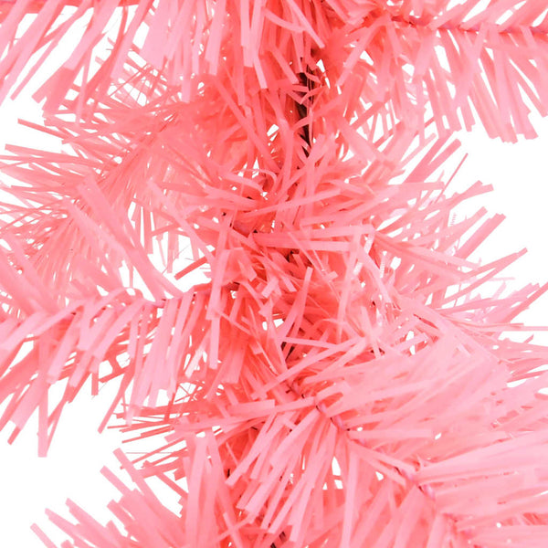vidaXL Christmas Garland with LED 10 m Pink