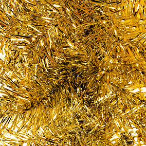 vidaXL Christmas Garland with LED 5 m Golden
