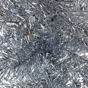 vidaXL Christmas Garland with LED 10 m Silver