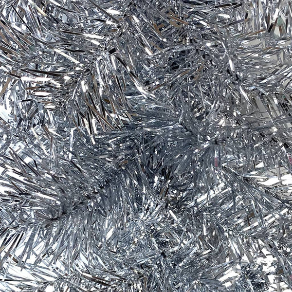 vidaXL Christmas Garland with LED 20 m Silver