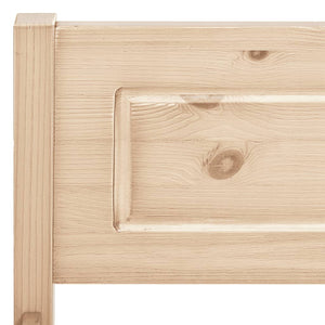 vidaXL Solid Pine Bed 90x200 cm