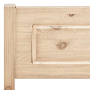 vidaXL Solid Pine Bed 120x200 cm