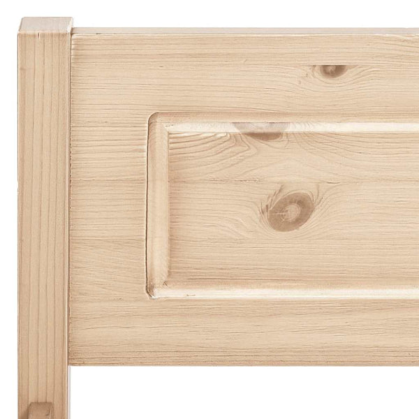 vidaXL Solid Pine Bed 120x200 cm