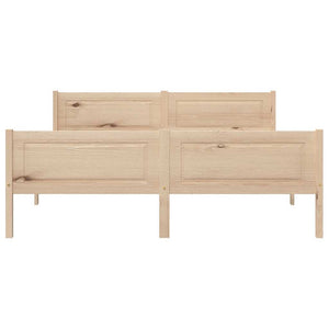 vidaXL Solid Pine Bed 160x200 cm