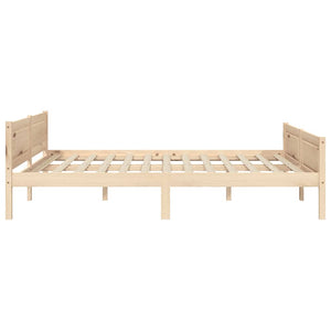 vidaXL Solid Pine Bed 160x200 cm