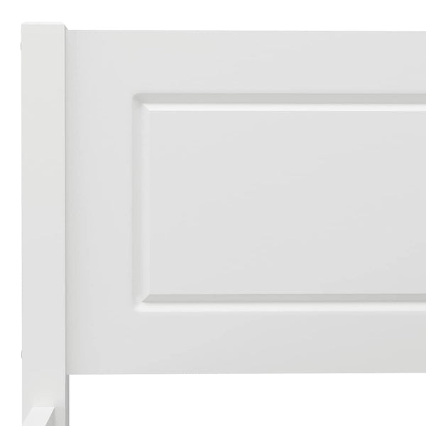 vidaXL Solid Pine Bed White 140x200 cm