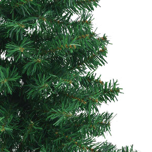vidaXL Artificial Corner Christmas Tree Green 120 cm PVC