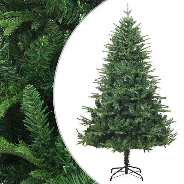 vidaXL Artificial Christmas Tree Green 180 cm PVC PE