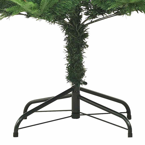 vidaXL Artificial Christmas Tree Green 180 cm PVC PE