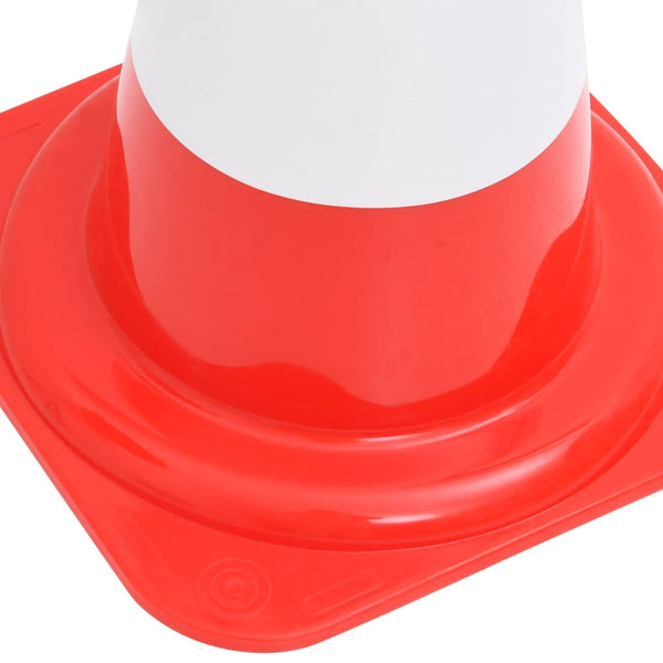 vidaXL Traffic Cone Set with 10 m Chain Red and White