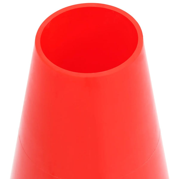 vidaXL Traffic Cone Set with 10 m Chain Red and White
