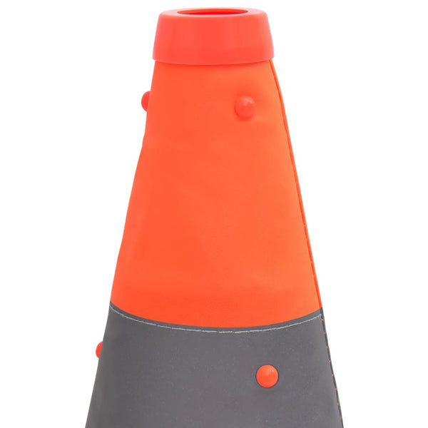 vidaXL Pop-Up Traffic Cones 10 pcs 42 cm