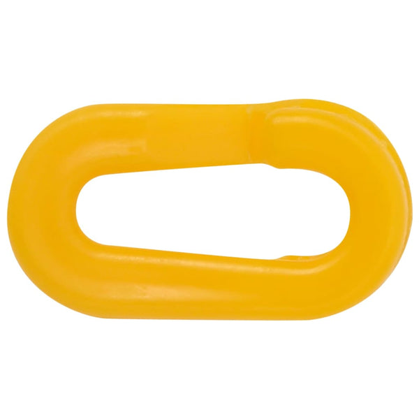 vidaXL Chain Post Set with 10m Plastic Chain