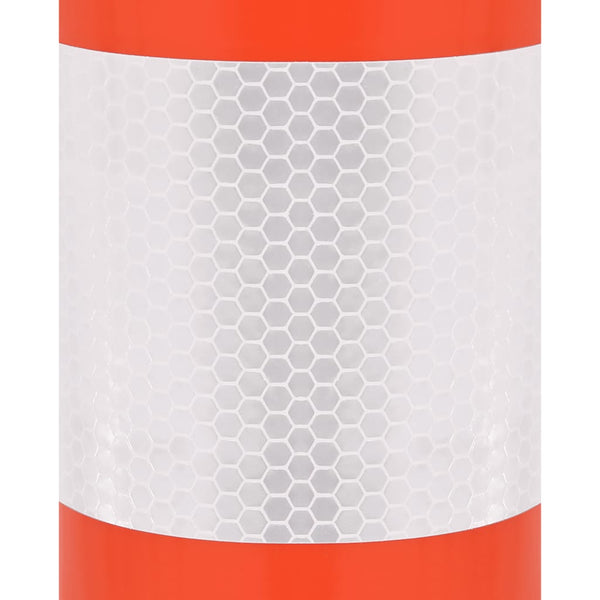 vidaXL Barrier Posts 10 pcs. with Chain 75 cm PE
