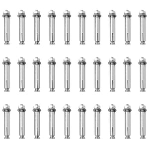 vidaXL Barrier Posts 10 pcs. with Chain 75 cm PE