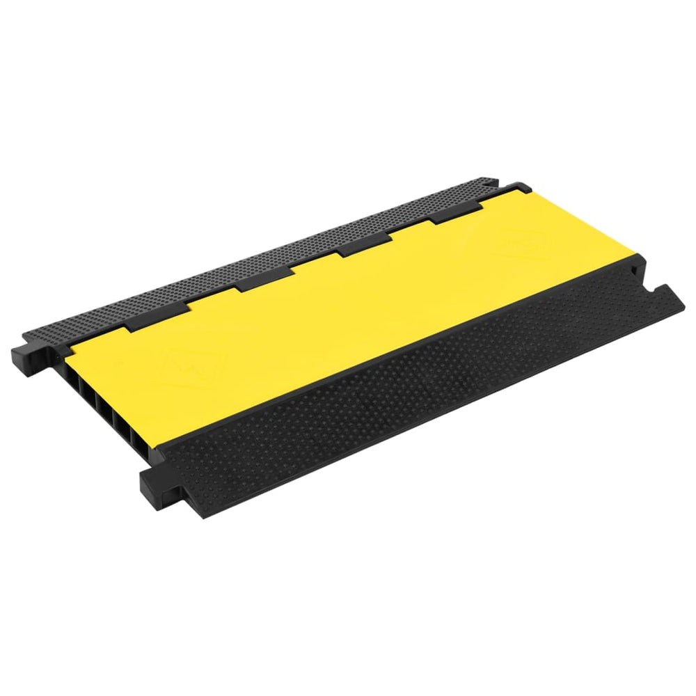 vidaXL Cable Protector 5 Channels Rubber 90 cm