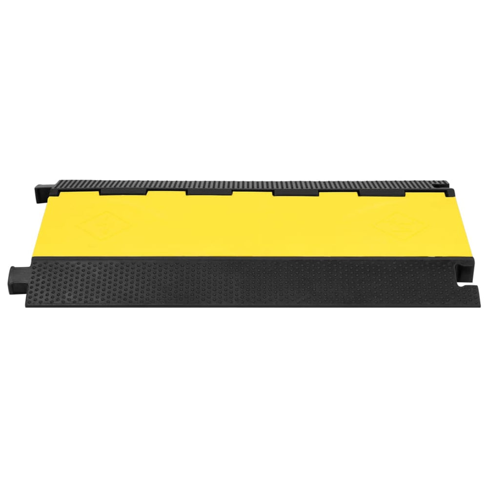 vidaXL Cable Protector 5 Channels Rubber 90 cm