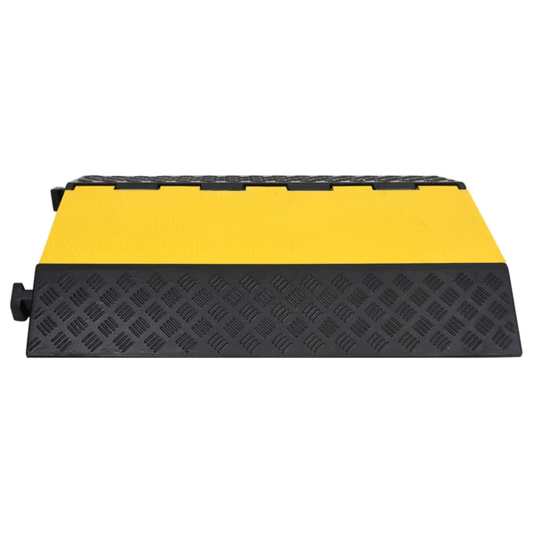 vidaXL Cable Protector 2 Channels Rubber 90 cm