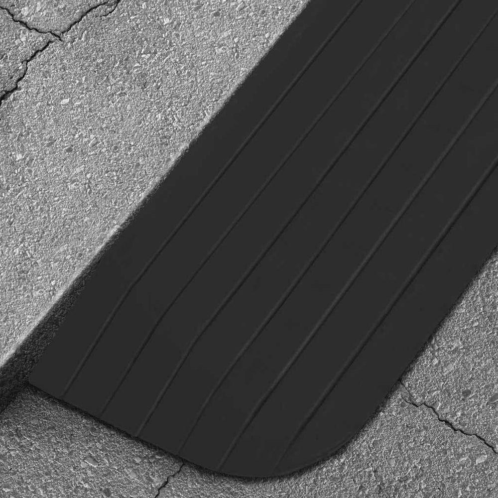 vidaXL Threshold Ramps 2 pcs. 110x21x2.5 cm Rubber