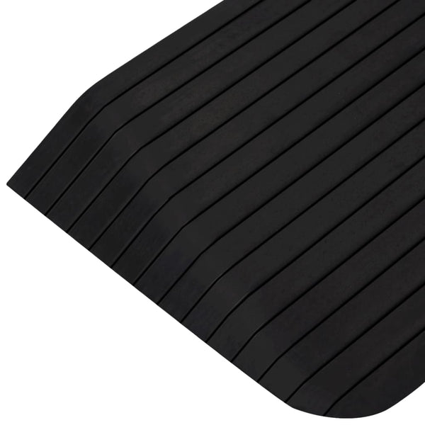 vidaXL Threshold Ramp 110x41x5 cm Rubber
