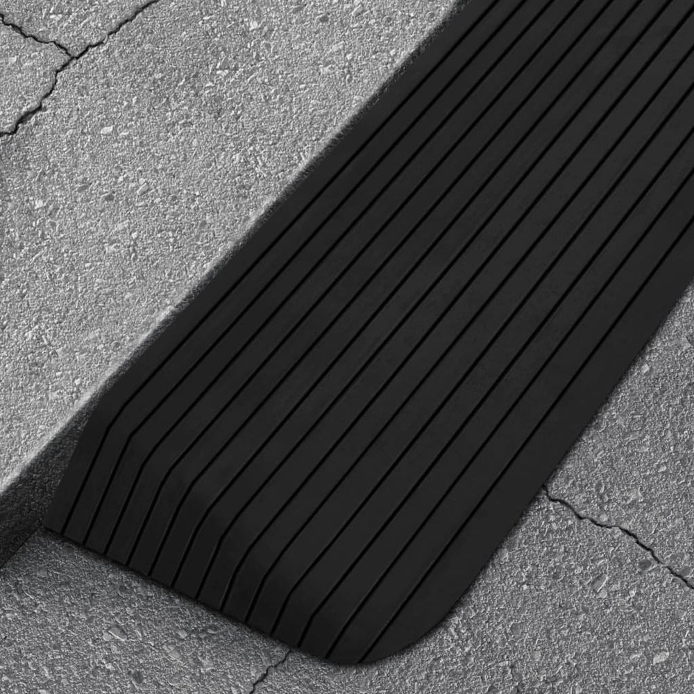 vidaXL Threshold Ramp 110x41x5 cm Rubber