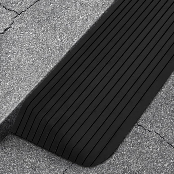 vidaXL Threshold Ramps 2 pcs. 110x41x5 cm Rubber