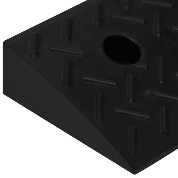 vidaXL Kerb Ramps 2 pcs. 50x17.5x5 cm Rubber