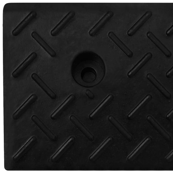 vidaXL Kerb Ramps 2 pcs. 50x17.5x5 cm Rubber