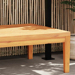 vidaXL Garden Table 64x64x29 cm Solid Acacia Wood