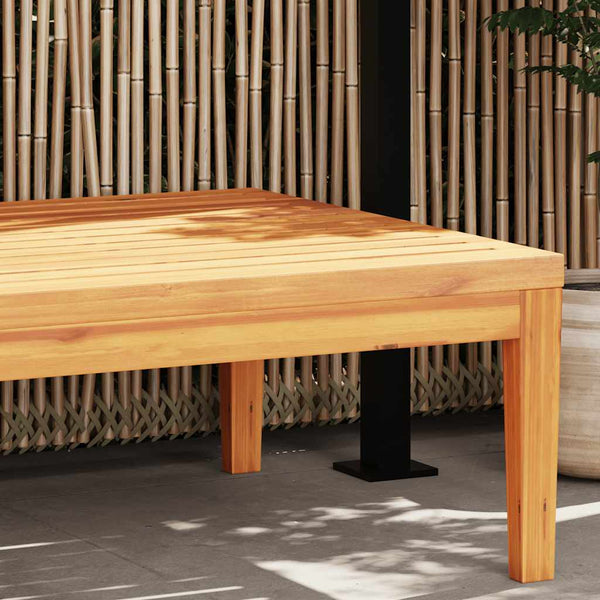 vidaXL Garden Table 64x64x29 cm Solid Acacia Wood