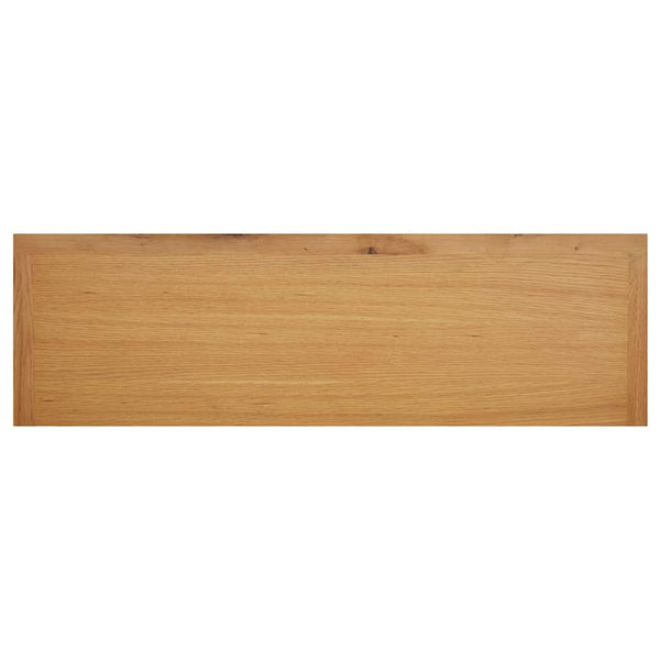 vidaXL Shoe Cabinet 114x37x45 cm Solid Oak Wood