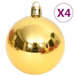 vidaXL 108-piece Christmas Ball Set Gold and Red