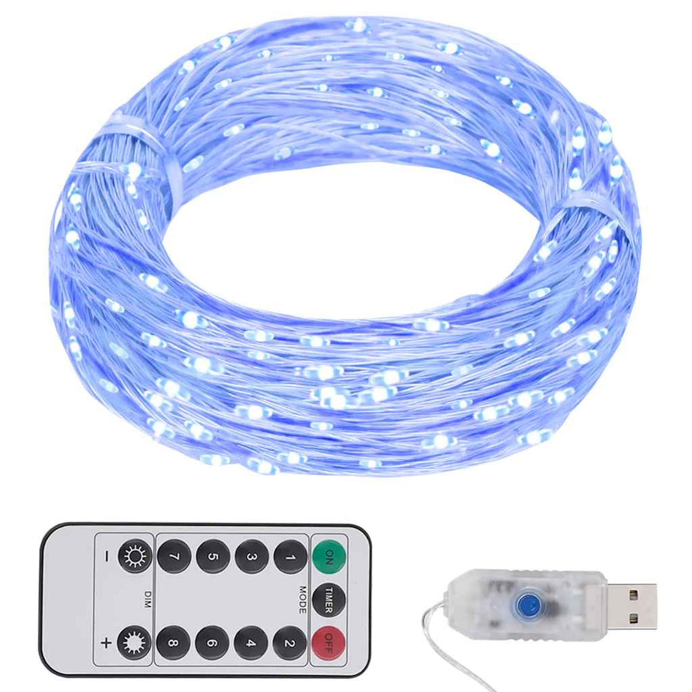 Blaue LED Lichterkette 15m mit 150 LEDs