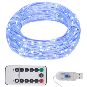 Blaue LED Lichterkette 15m mit 150 LEDs