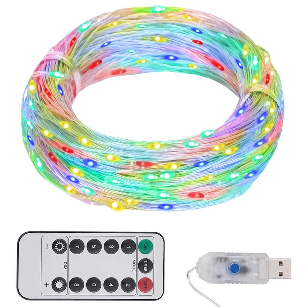 LED Lichterkette 300 LEDs Mehrfarbig 30m
