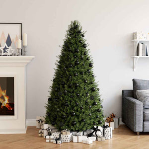 vidaXL 100-pc. Christmas Ball Set Black
