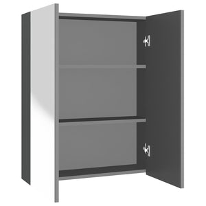 Anthrazit Bad Spiegelschrank 60 cm