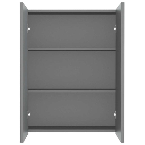 Anthrazit Bad Spiegelschrank 60 cm