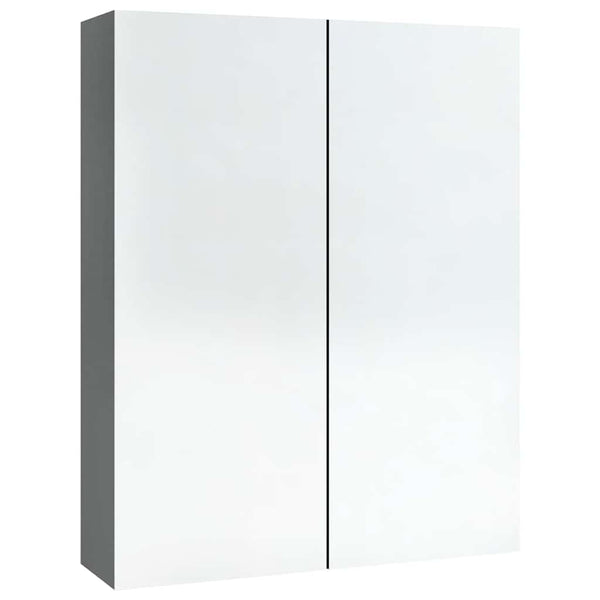 Anthrazit Bad Spiegelschrank 60 cm