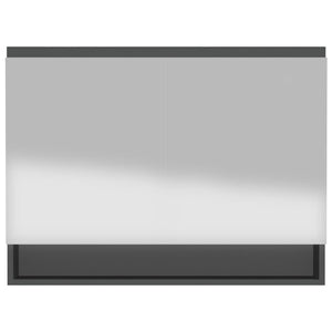 Bad Spiegelschrank Anthrazit 80x60 cm