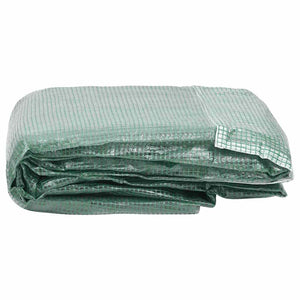 vidaXL Replacement Cover for Greenhouse (9 m²) 300x300x200 cm Green