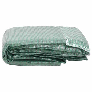 vidaXL Replacement Cover for Greenhouse (36 m²) 300x1200x200 cm Green