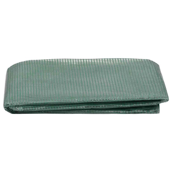 vidaXL Replacement Cover for Greenhouse (0.5 m²) 50x100x190 cm Green