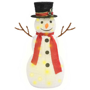 LED Schneemann Weihnachtsdeko 60cm