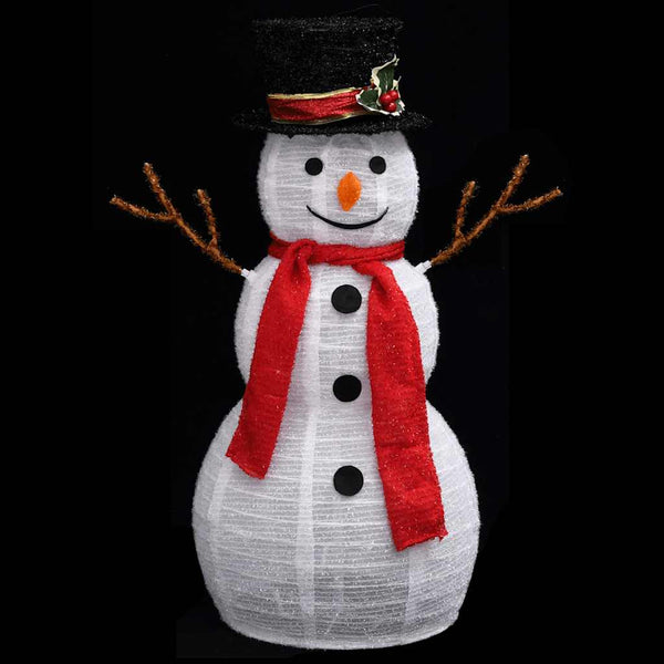LED Schneemann Weihnachtsdeko 60cm