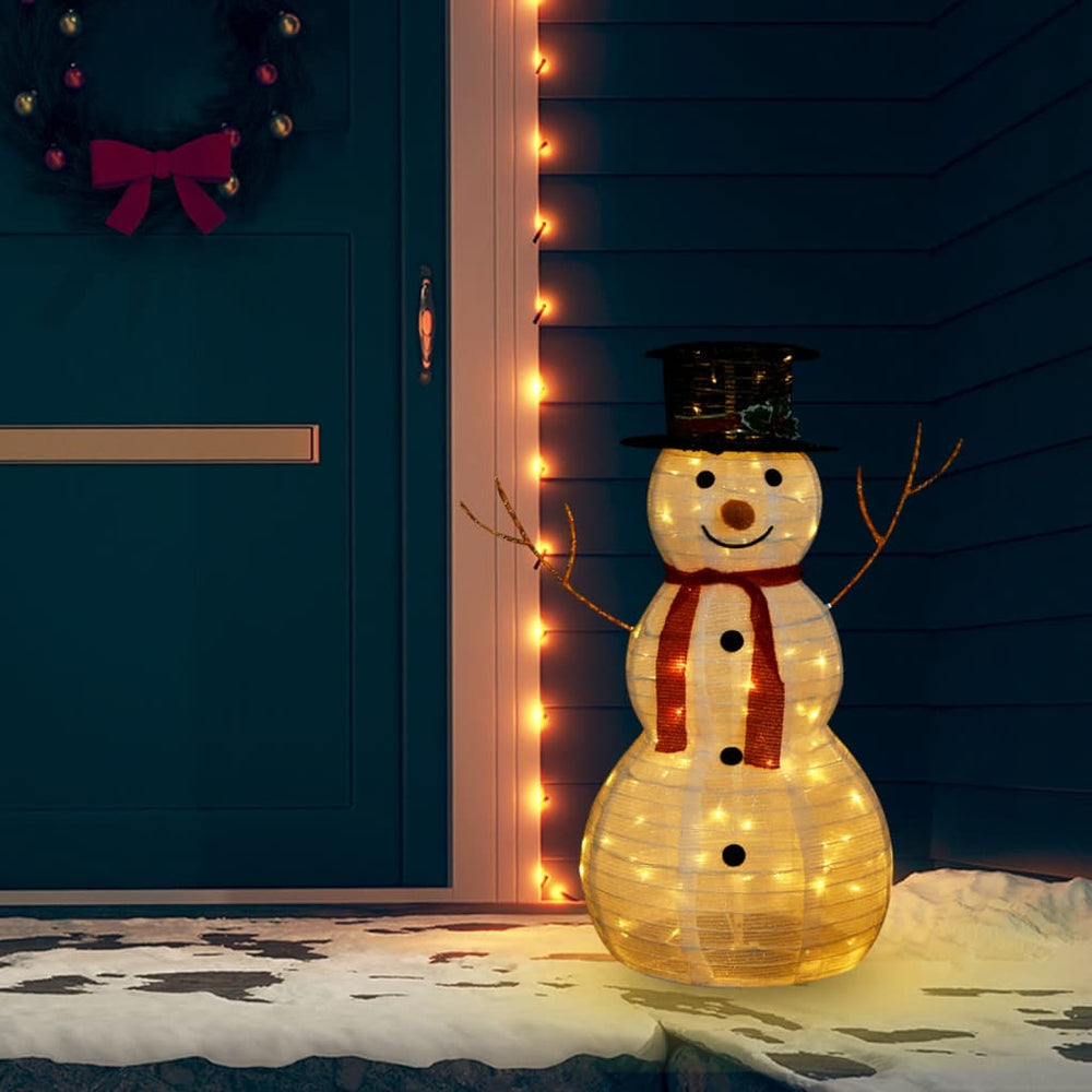 LED Schneemann Weihnachtsdeko 90cm