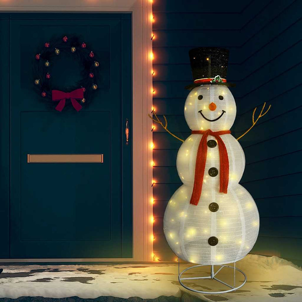 LED Schneemann Weihnachtsdeko 180cm