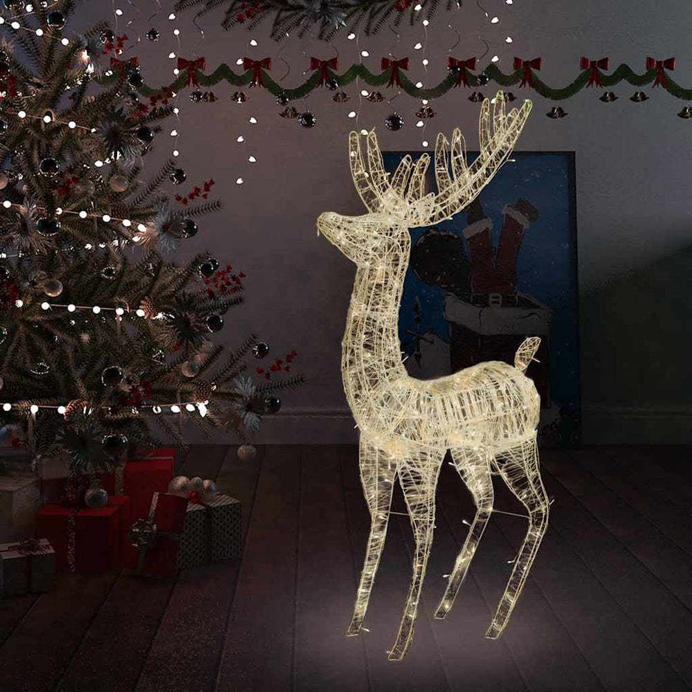 LED Rentier Weihnachtsdeko XXL 180cm